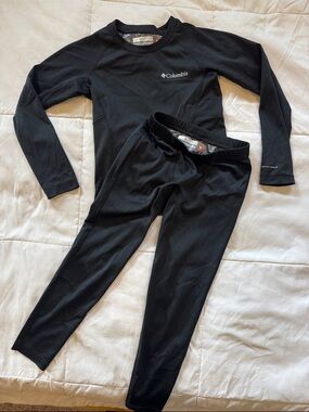 Columbia Omni-heat Kids Base Layer Set, XS 6/7 yrs, snow, ski, boarding, winter